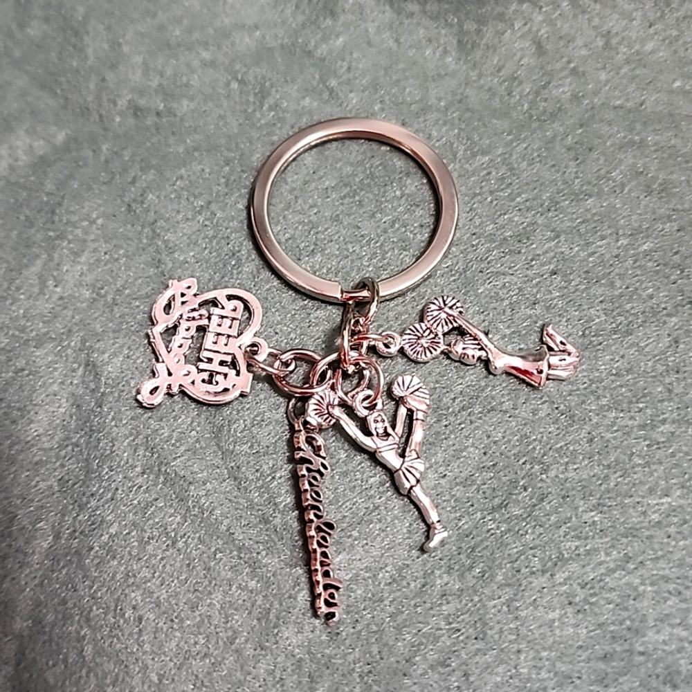 Cheerleader keychain Bag Charm